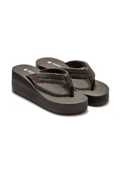 Twigy Papuci de damă Gloria negri 35/40