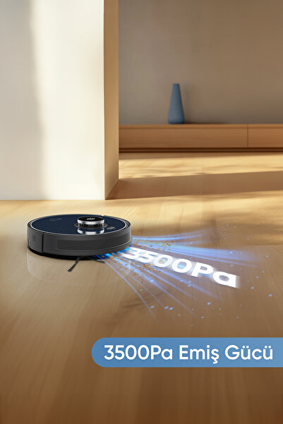 Şımart Teknoloji Katya Z Akıllı Robot Süpürge 2’si 1 Arada Islak Mop Ve Yüksek Emiş Gücü