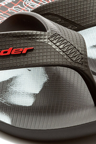 Rider Way Dedo Erkek Parmak Arası Terlik Siyah Kırmızı 39/46