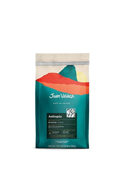JUAN VALDEZ Antioquia Öğütülmüş Filtre Kahve 283gr, Orta Kavrulmuş, Dengeli, Single Origin Kolombiya