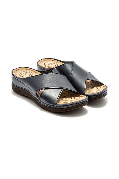 Twigy Duygu Γυναικείες Παντόφλες Navy Blue 36/40