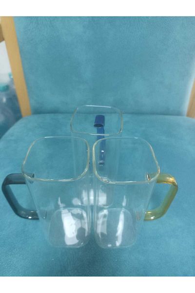 Lavin Glass with Yellow Handle - Teremisin Design