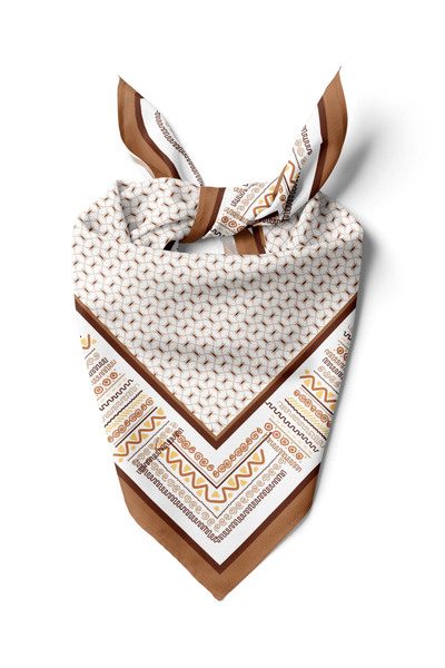 D scarf 70 см памучен шал-бандана