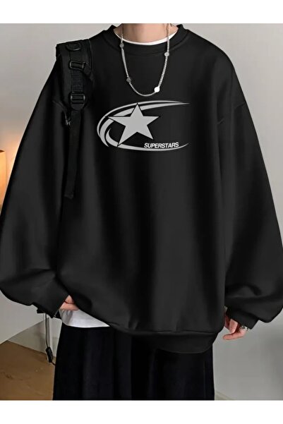 CAMİNHO DA LUA Hanorac unisex cu imprimeu Superstar