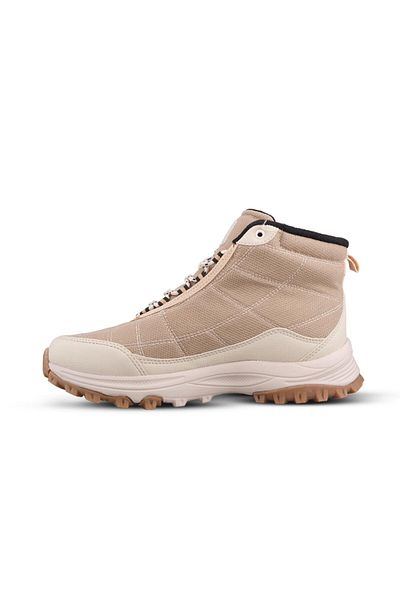 M.P. Men's Lace-Up Beige Outdoor Boots