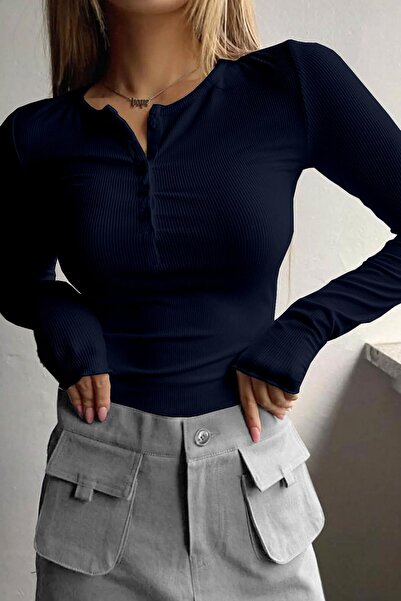 Teenage Millionaire 1 τεμάχιο γυναικεία μπλούζα με μπλουζάκι με μακρυμάνικο καμιζόλα με λεπτομέρεια με κουμπιά