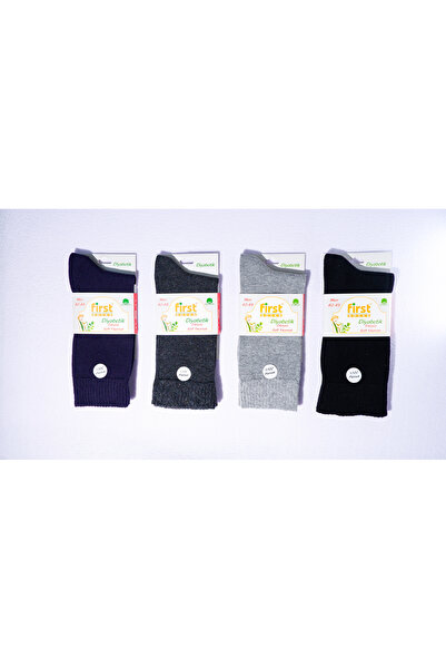 First Socks 4'lü Diyabetik Erkek Çorap