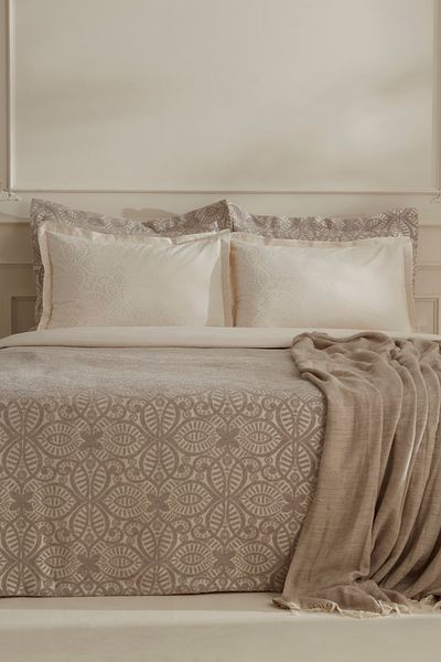 Karaca Home Silver Color Megan 8 Piece Dowry Set