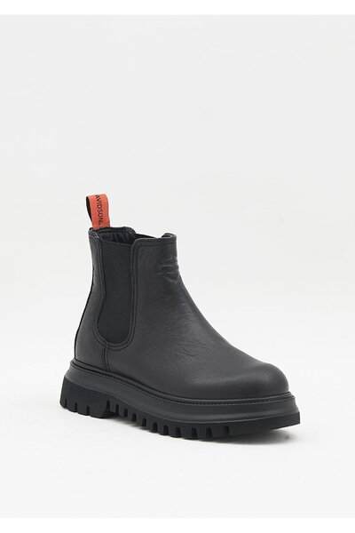 Harley Davidson Deri Siyah Kadın Bot 025F100495 MOURIR F