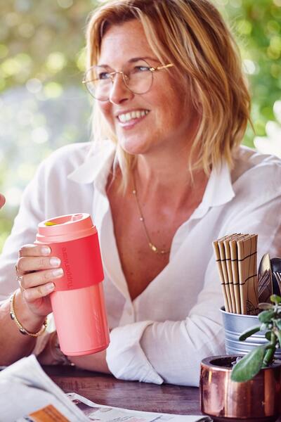 Tupperware Hep Yanımda Kupam Pembe 490 ml
