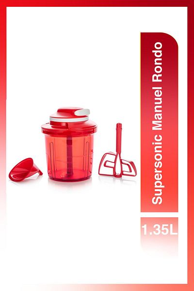 Tupperware Supersonic Manual Hand Rondo 1.35 Lt