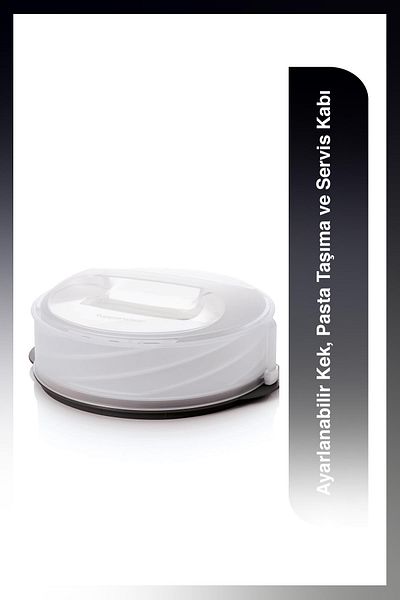 Tupperware Adjustable Cake, Cake Transport and Serving Container
