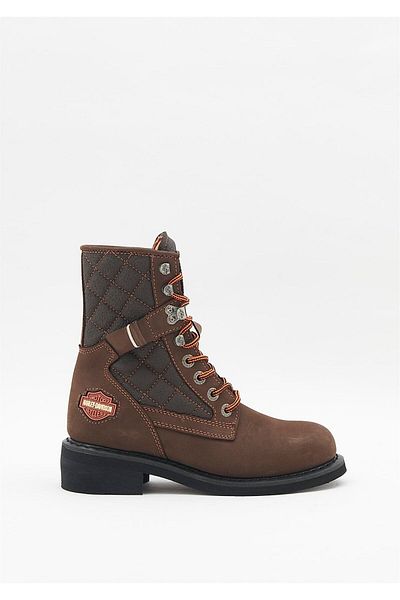 Harley Davidson Harley-Davidson New Worker Women's Brown Suede Boots