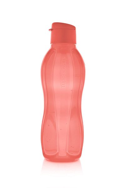 Tupperware Watermelon Pink Eco Bottle - Easy Lid and Water Bottle Water Bottle 1Lt