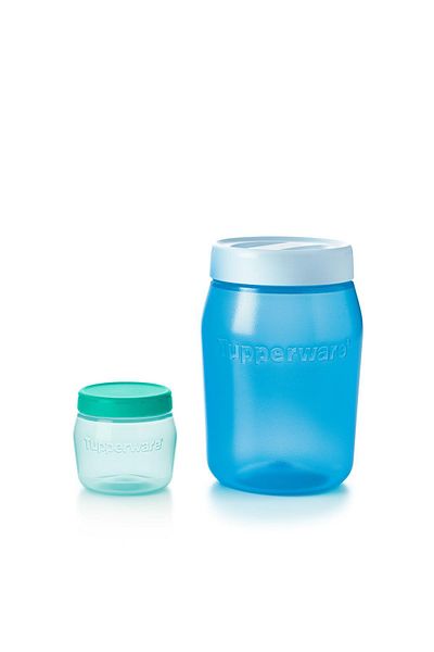 Tupperware Universal Series Set of 2 Food Storage Jars