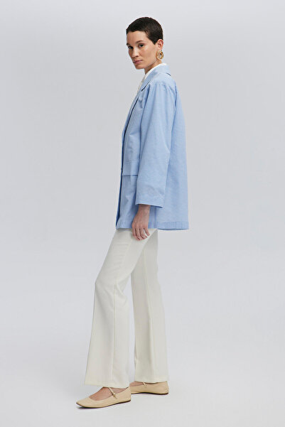 Touché Privé Μπουφάν Gingham Blazer - Κομψό σχέδιο