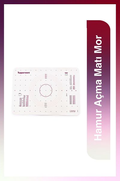 Tupperware Purple Dough Rolling Mat