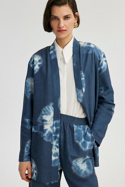 Touché Privé Sunken Patterned Stylish Jacket