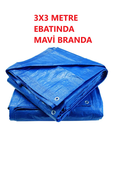 TOPALAKTİCARET 3x3 Metre Su Geçirmez Branda - 140 gr Örtülük -- Havuz Kamyon ...