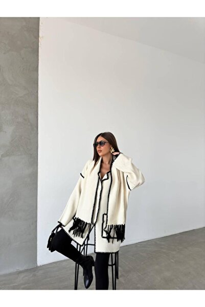 Store Şal Yaka Detaylı hırka