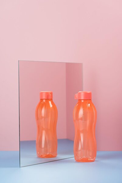 Tupperware Orange Eco Bottle 2-Pack Water Bottle and Flask - 500ml