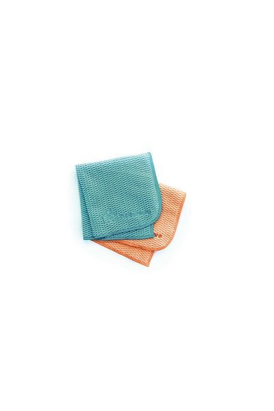 Tupperware Microfiber Multi-Purpose Cleaning Cloth Set of 2 - High Absorbent and Eco-Friendly Design