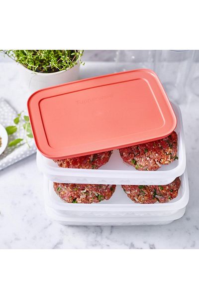 Tupperware 675 ml Alaska Freezer Storage Container - 3 Layer Watermelon