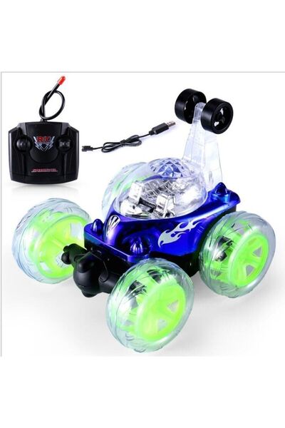 Duman Oyuncak Uzaktan Kumandalı Şarjlı Işıklı Müzikli 360* Dönen Takla Atan Ç...
