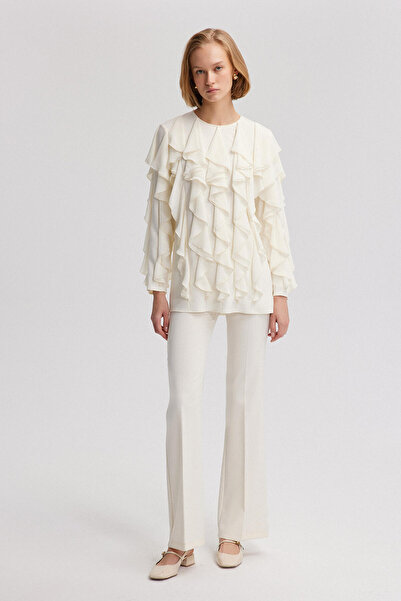 Touché Privé VOLANLI ŞİFON TUNİK