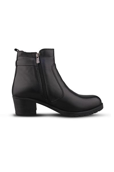 M.P. Γυναικείες slip-on μαύρες casual μπότες