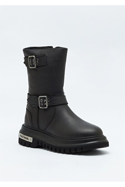 Harley Davidson Harley-davidson Sahara Kadın Siyah Deri Bot