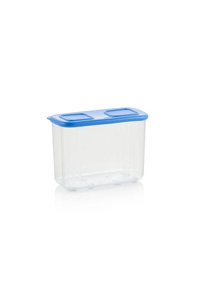 Tupperware Clear Blue Storage Container 715ml