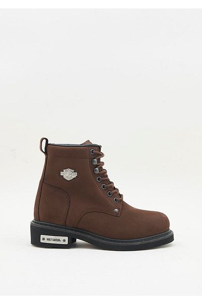 Harley Davidson Harley-Davidson Gibson Women's Brown Nubuck Boots