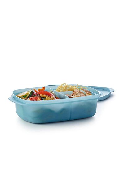 Tupperware Microwave Dry Food Storage Container Ocean 1 Liter Practical and Heat Resistant