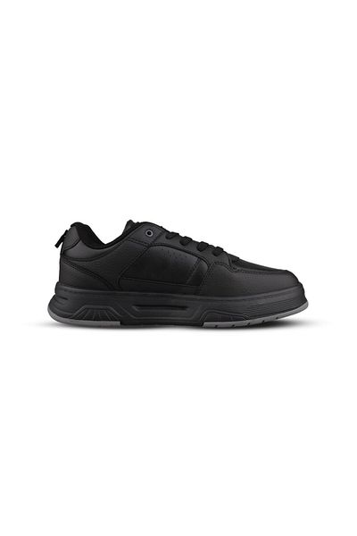 M.P. Tenis negru cu șireturi pentru bărbați