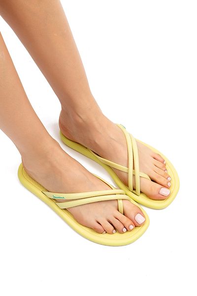 İpanema Γυναικείες σαγιονάρες Meu Sol Rasteria Yellow 37/42