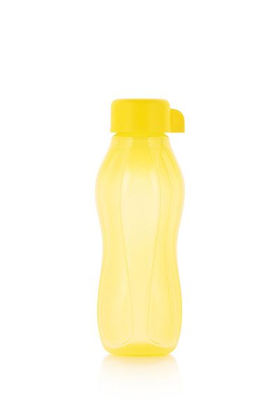Tupperware Eco Yellow Bottle Drinker and Flask - 310ml