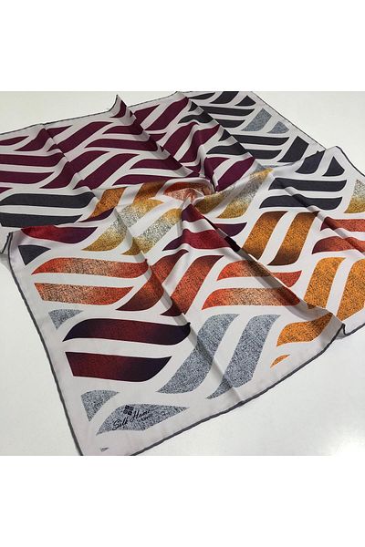 Silk Home Silkhome Twill Polyester Patterned Scarf 30041-13