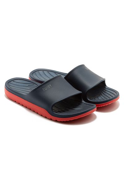 Twigy Ανδρικές παντόφλες Demba Navy Blue Red 40/45