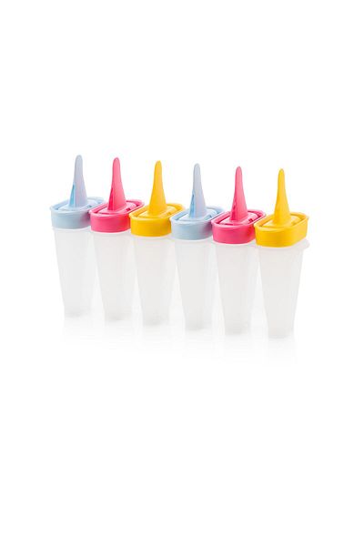 Tupperware 6 Lolibuz Ice Cream Containers