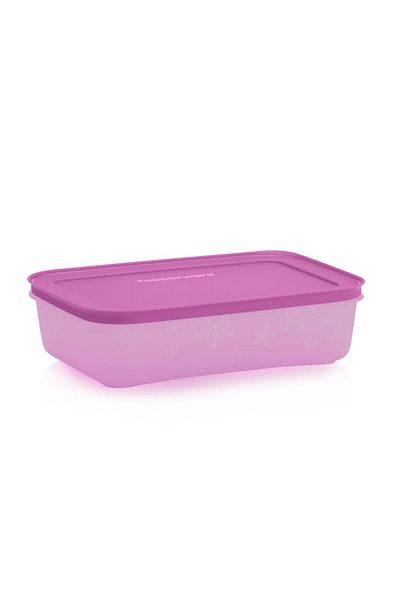 Tupperware Alaska Purple 1 Lt Food Storage Container - Short Body and Freezer