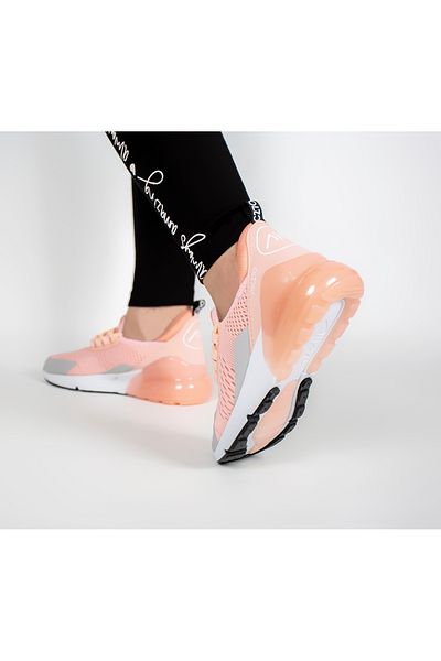 AZE STEP Roz-gri Aıc 270 Sneaker Pantofi sport ușoare din plasă de mers