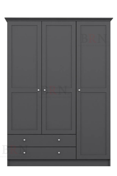 BRN Reklam matt antrasit kendinden yapışkanlı masa dolap kaplama folyosu 80x100