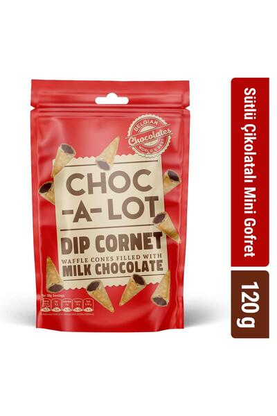 Choc-A-Lot Mini Gofret Sütlü Çikolatalı 120 gr