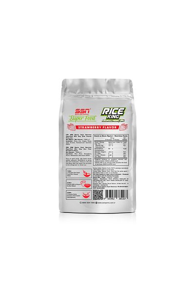 SSN Sports Style Nutrition Superfood Rice King 1000 g Flavored Rice Flour (Strawberry)