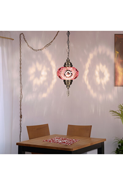 Demmex Tavan Tekli Seyyar 5 mt Kablo Ve zincir ile Taşınabilir Mozaik Kaplama...