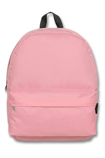 ÜMİT ÇANTA Cennec Pink Waterproof Fabric - Two-Eye School & Travel Backpack, Children & Adult