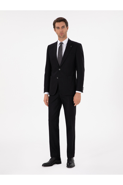 Cacharel Black Slim Fit Suit 50296896-Vr046