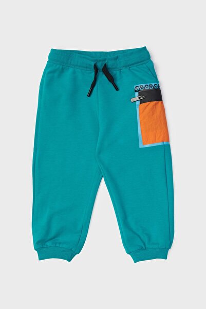 GB Baby Bg Store بنطال رياضي للأطفال باللون الأخضر 23fw0bg1230