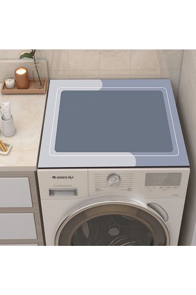 3D ELSE HALI Drying Refrigerator - Washing Machine Cover, Liquid Proof, Non-Slip, Washable